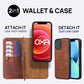 iPhone 12 Pro Max Leather Double Wallet Case