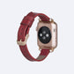 Leather Slim Apple Watch Band for Women | Oxa Leather 43