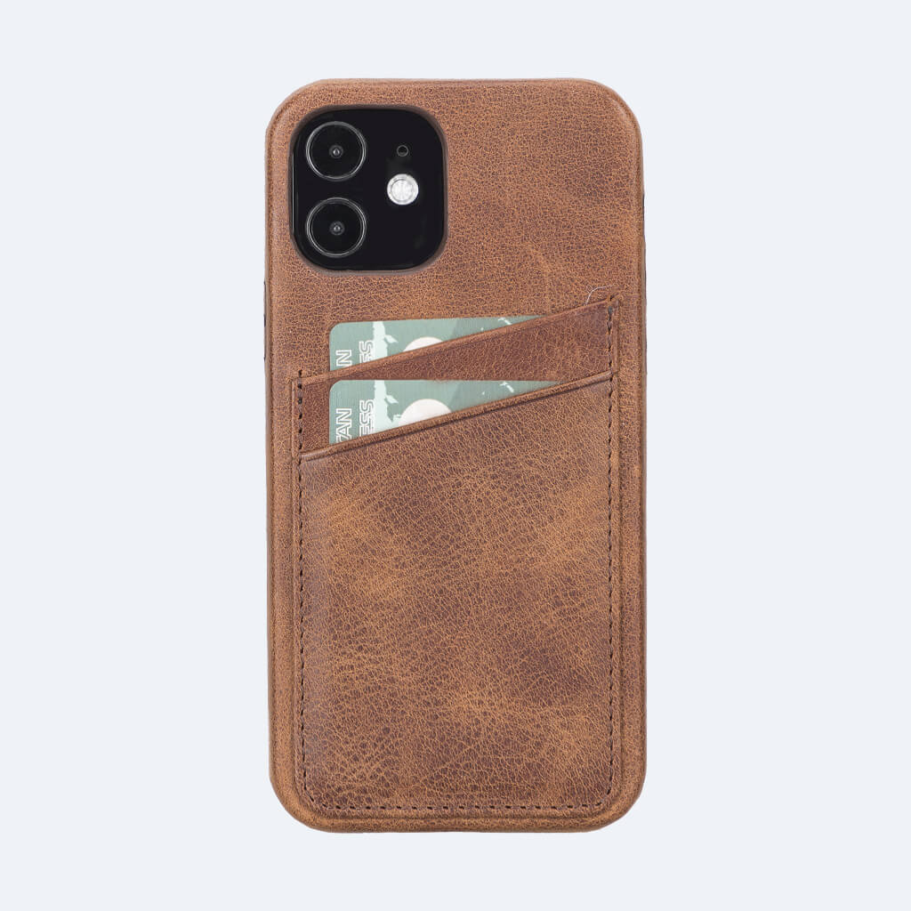 iPhone 12 Pro Leather Case with Card Holder