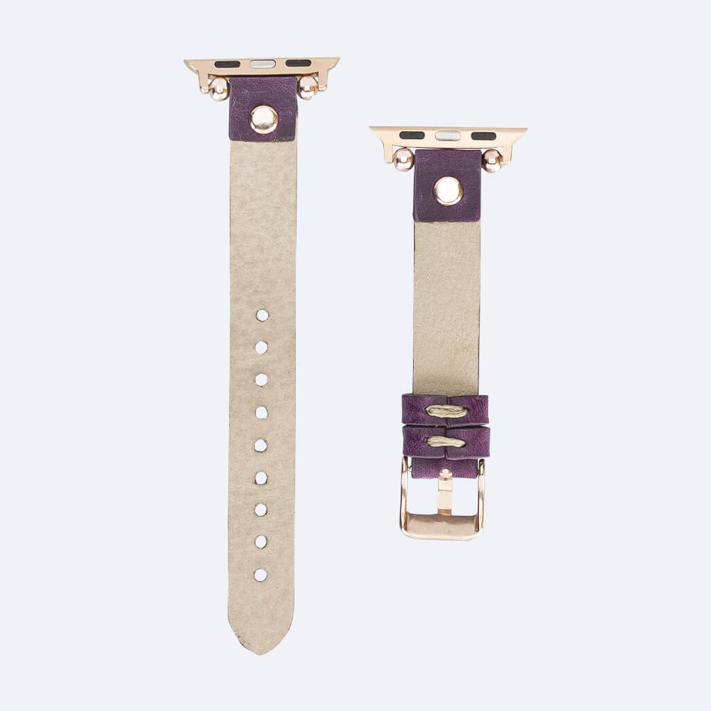 Slim Leather Band for Apple Watch | Oxa Leather 53