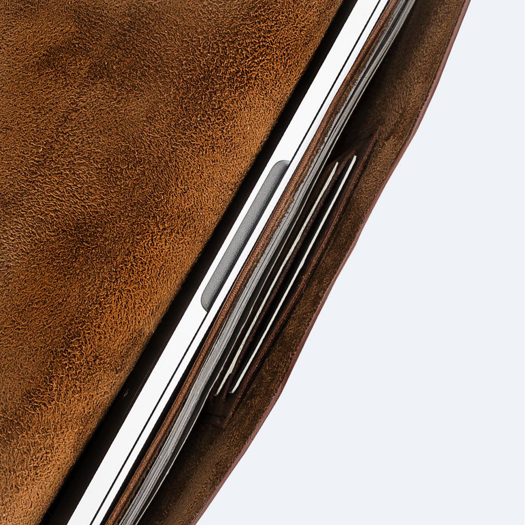 Leather iPad & Laptop Bag - Sleeve
