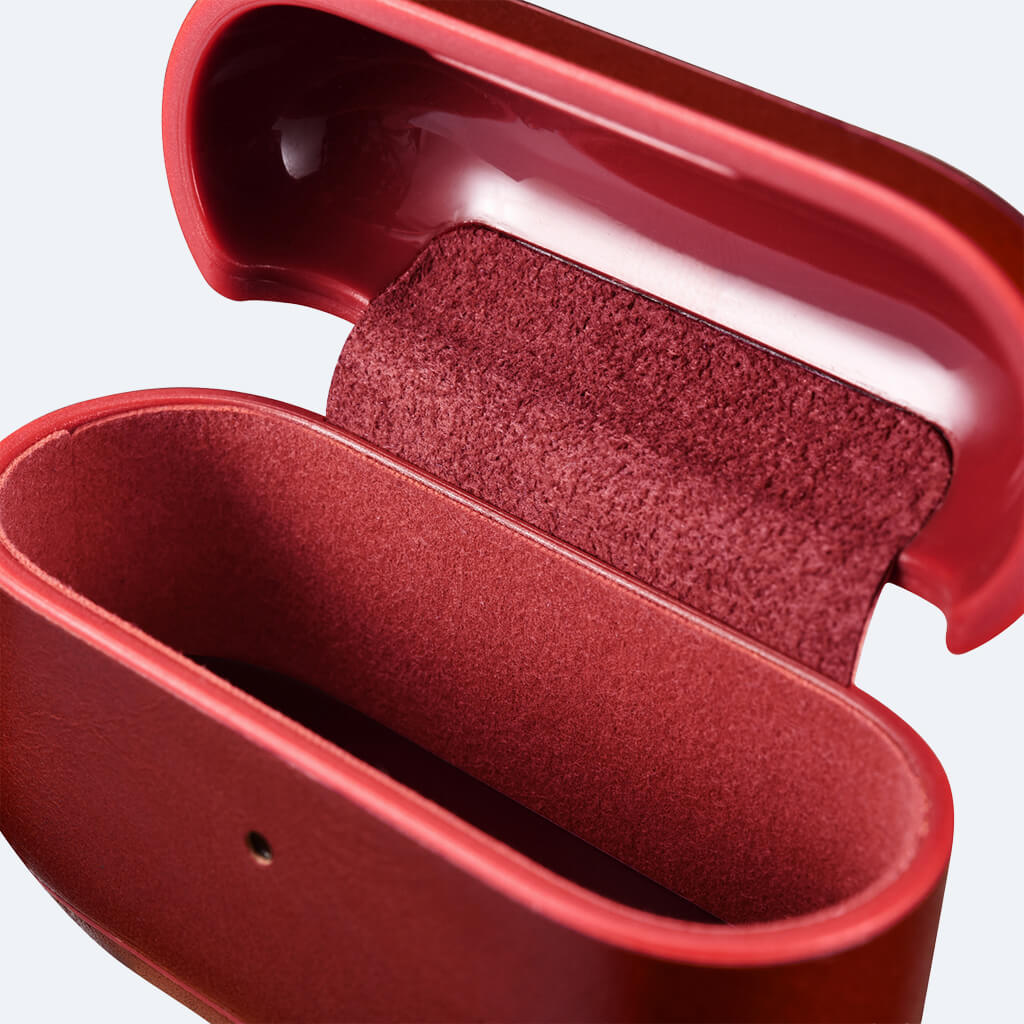 Leather Apple AirPods Pro Case with Hook - Classic 21