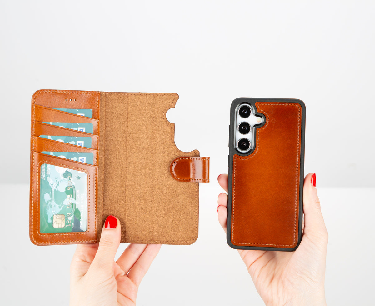 Samsung Galaxy S24 Leather Wallet Case