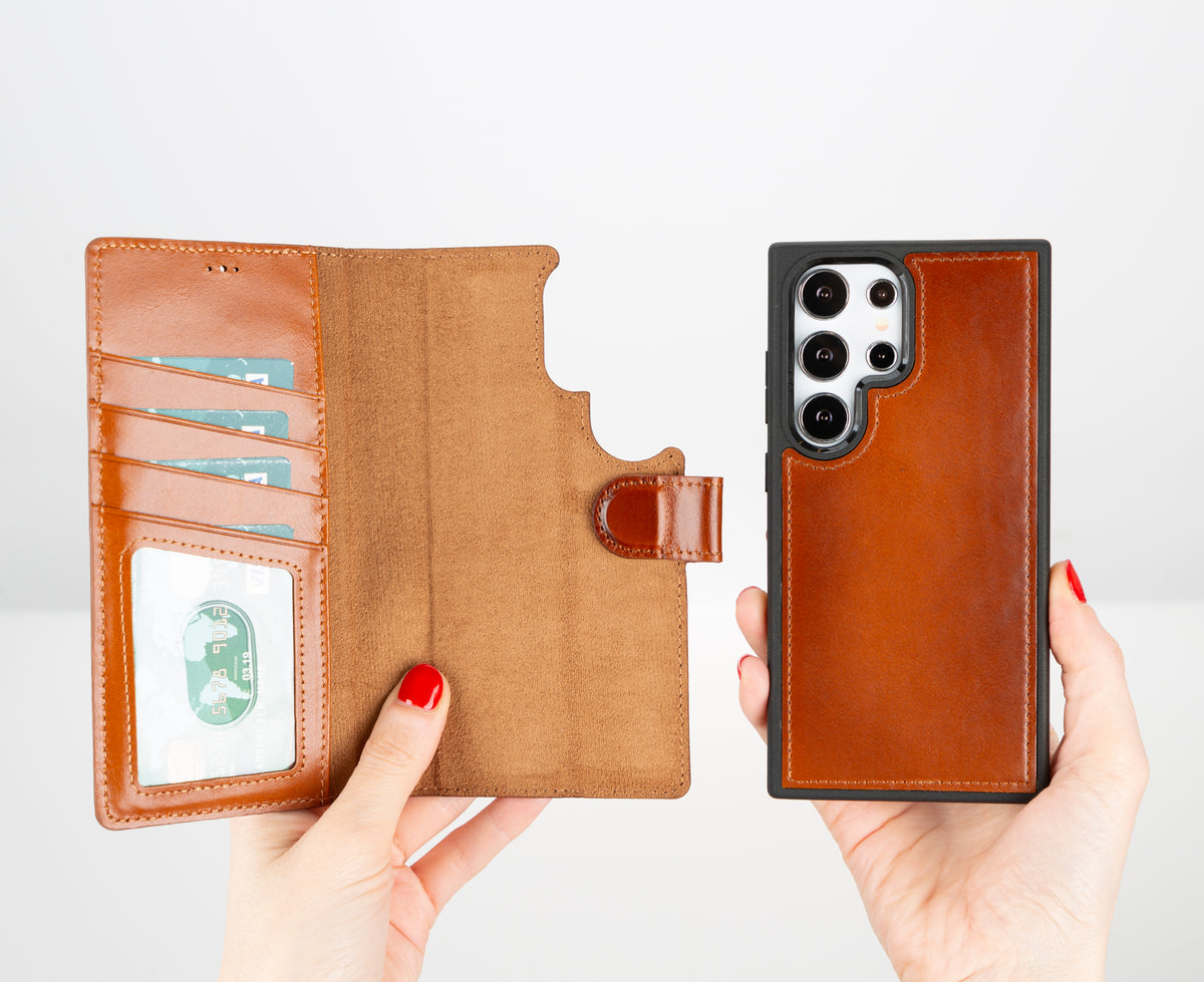 Samsung Galaxy S24 Ultra Leather Wallet Case