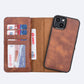 iPhone 13 Leather Double Wallet Case