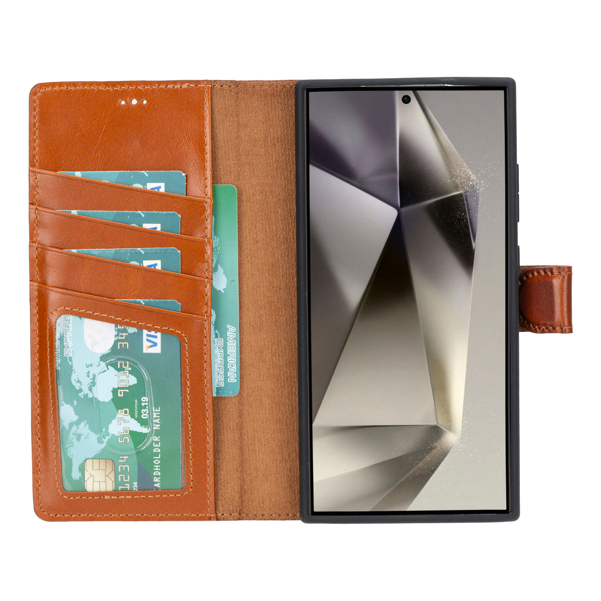 Samsung Galaxy S24 Ultra Leather Wallet Case