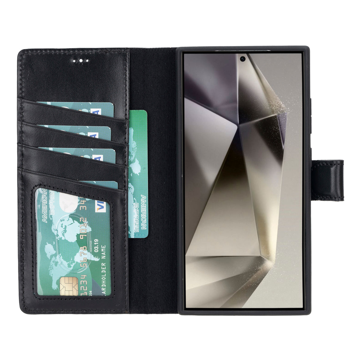Samsung Galaxy S24 Ultra Leather Wallet Case