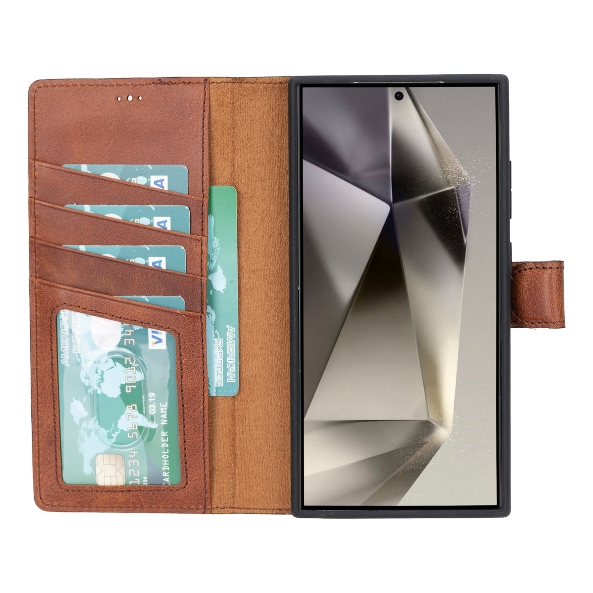 Samsung Galaxy S24 Ultra Leather Wallet Case