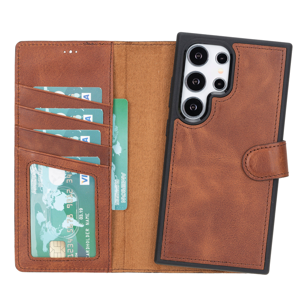 Samsung Galaxy S24 Ultra Leather Wallet Case