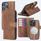 iPhone 14 Pro Leather Double Wallet Case