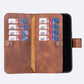 iPhone 14 Pro Max Leather Double Wallet Case