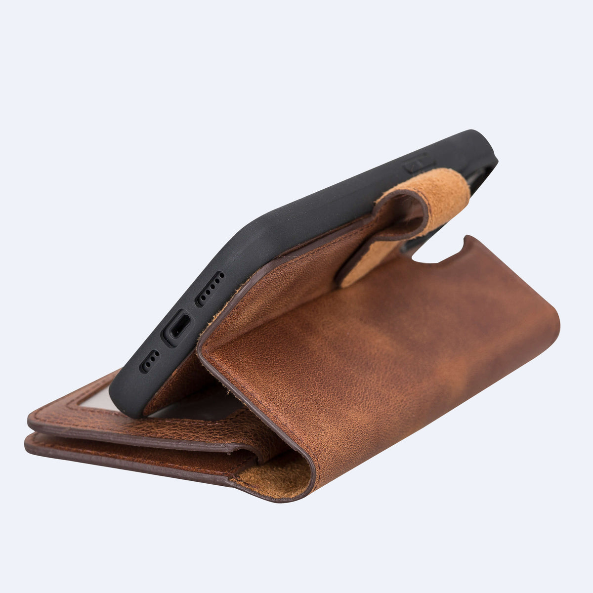 iPhone 14  Leather Double Wallet Case