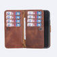 iPhone 12 Leather Double Wallet Case