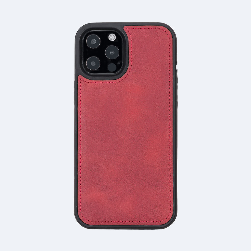iPhone 15 Snap-On Leather Case