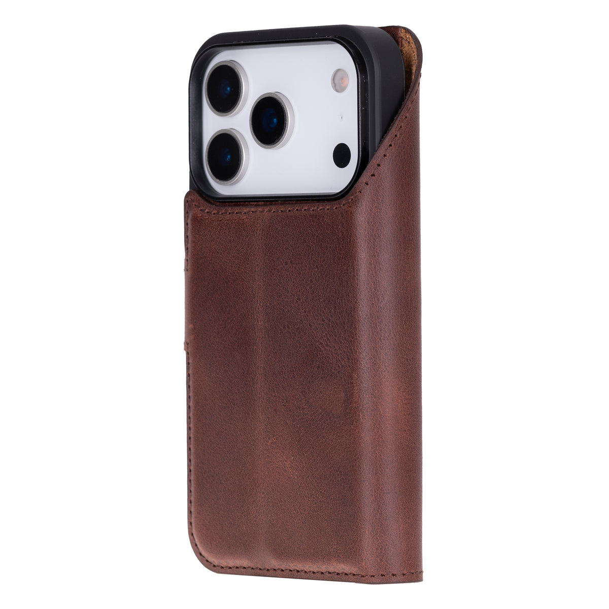iPhone 18 Pro Leather Double Wallet Case