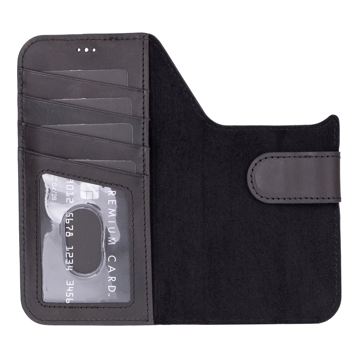 iPhone 18 Pro Max Leather Double Wallet Case