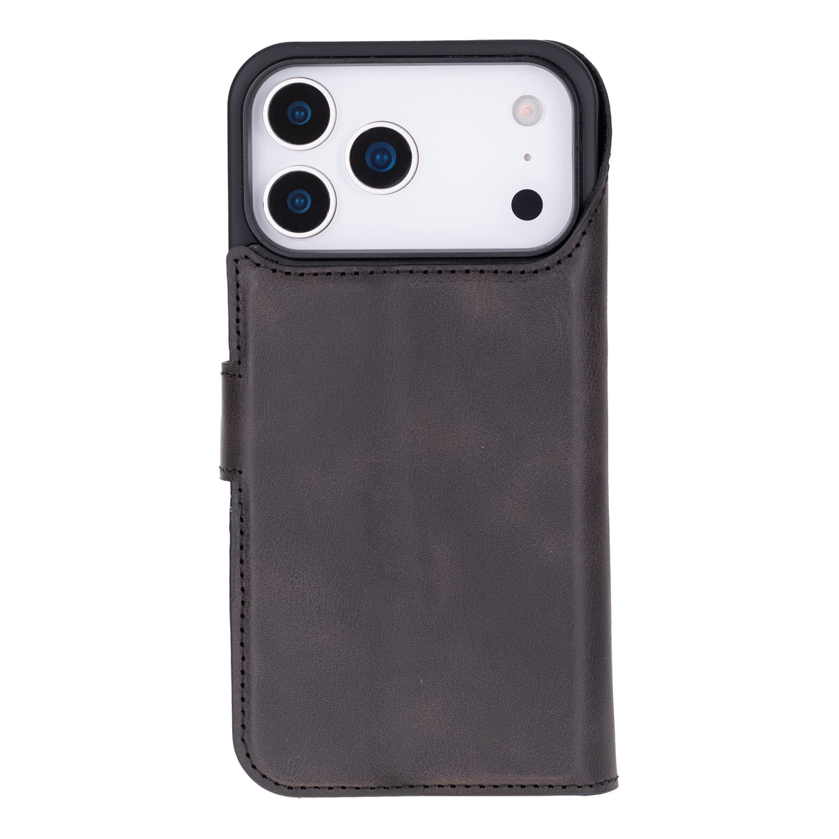 iPhone 18 Pro Max Leather Double Wallet Case