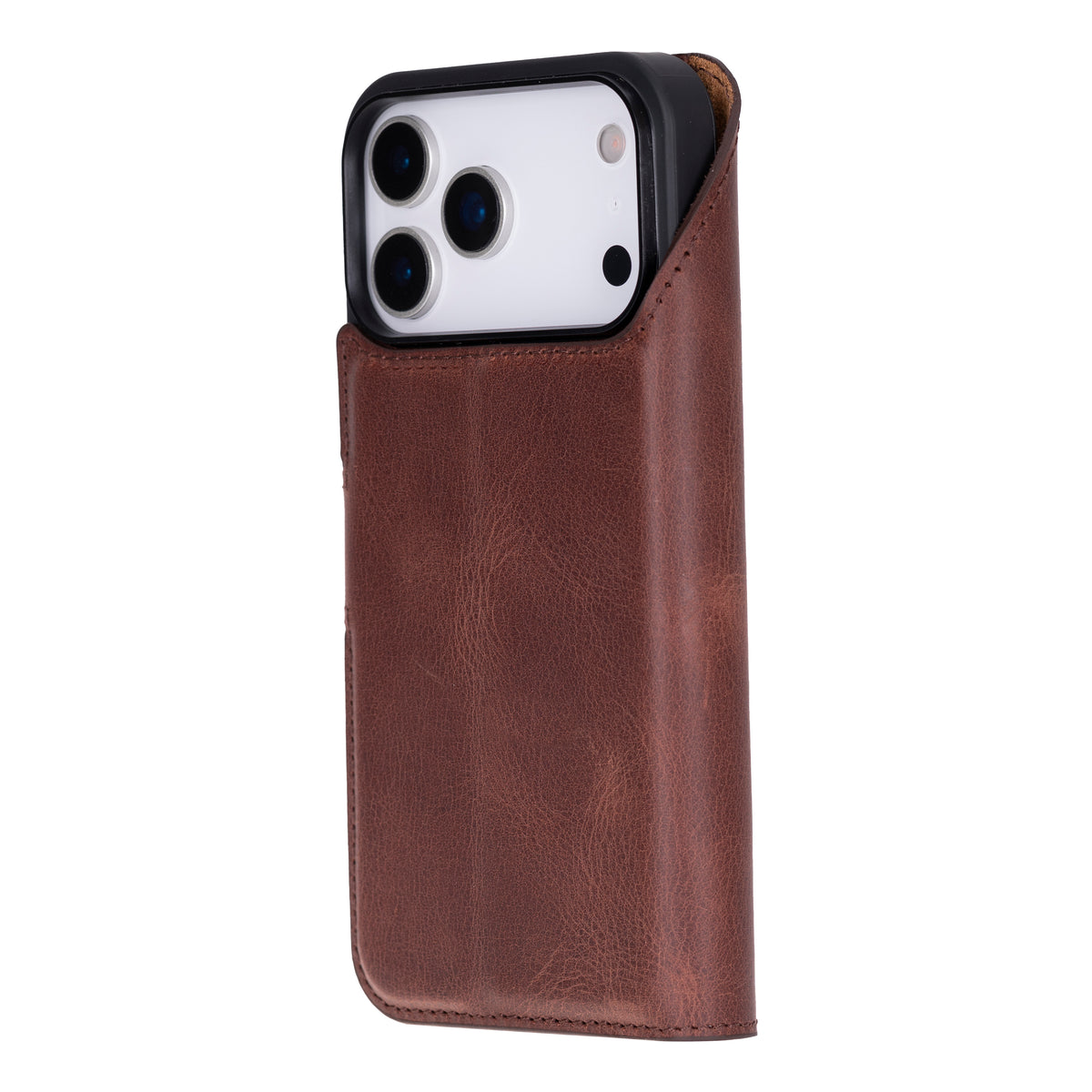 iPhone 18 Pro Max Leather Double Wallet Case