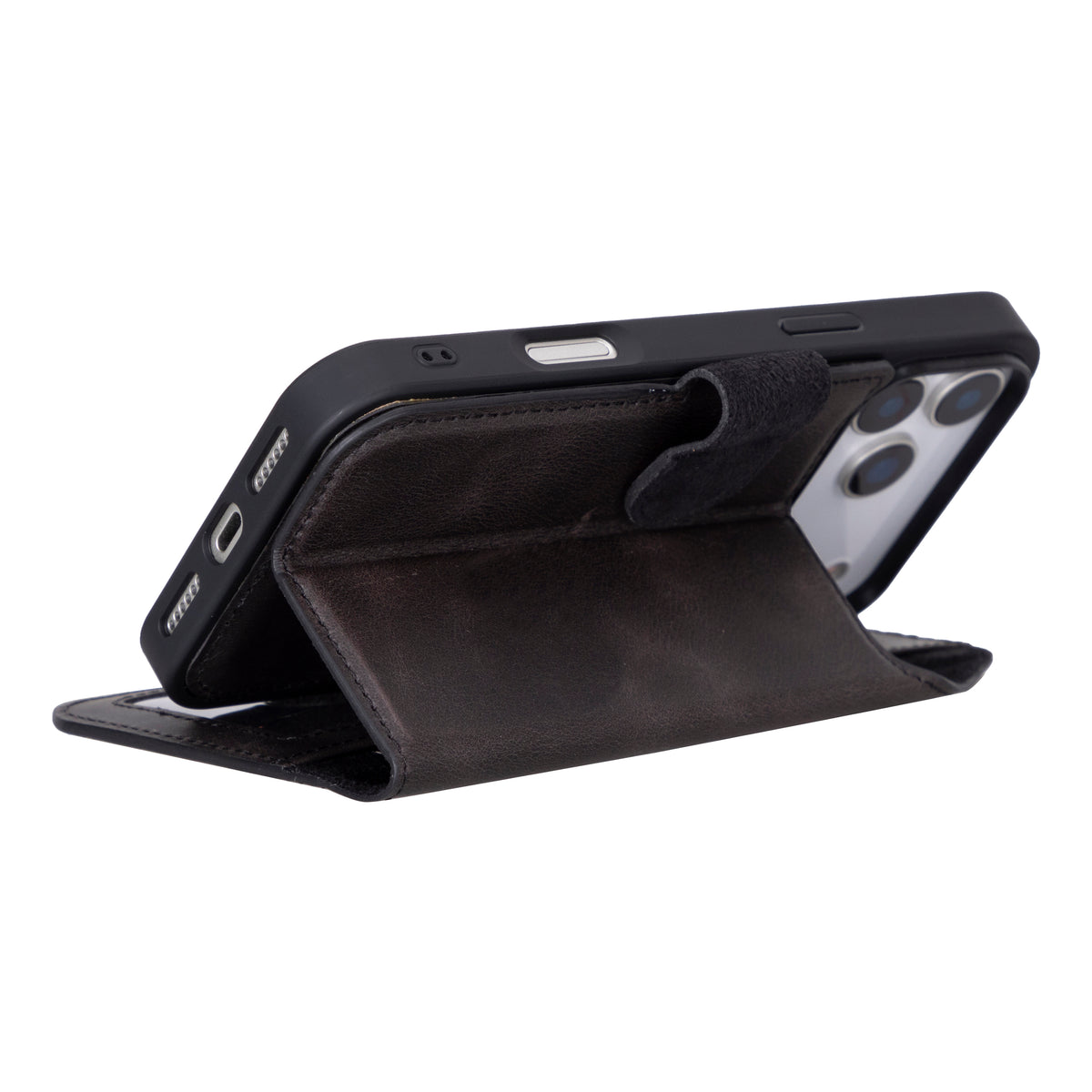 iPhone 18 Pro Max Leather Double Wallet Case