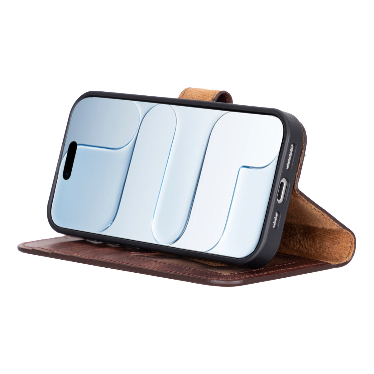 iPhone 17 Leather Wallet Case
