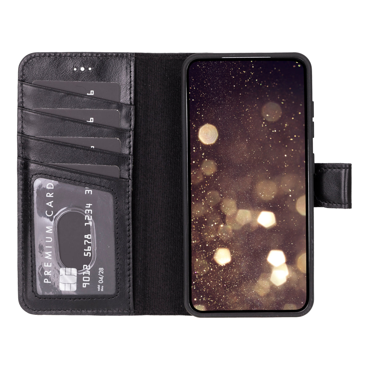 Samsung Galaxy S25 Leather Wallet Case