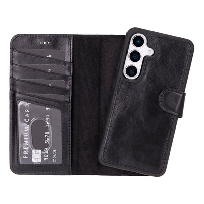 Samsung Galaxy S25 Leather Wallet Case