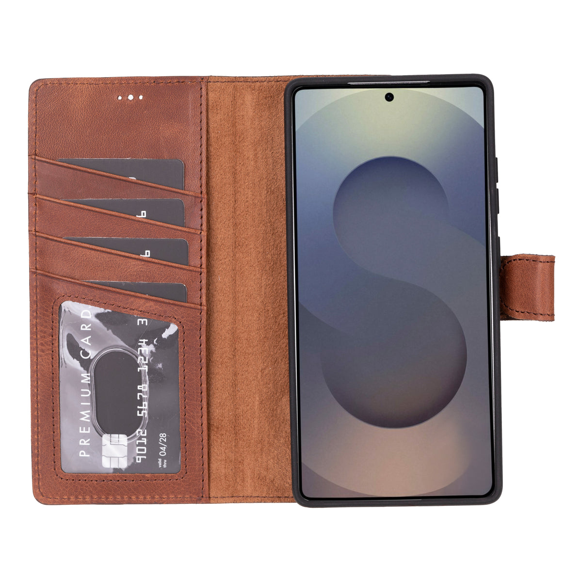 Samsung Galaxy S25 Ultra Leather Wallet Case