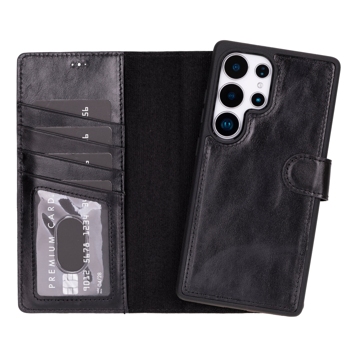 Samsung Galaxy S25 Ultra Leather Wallet Case