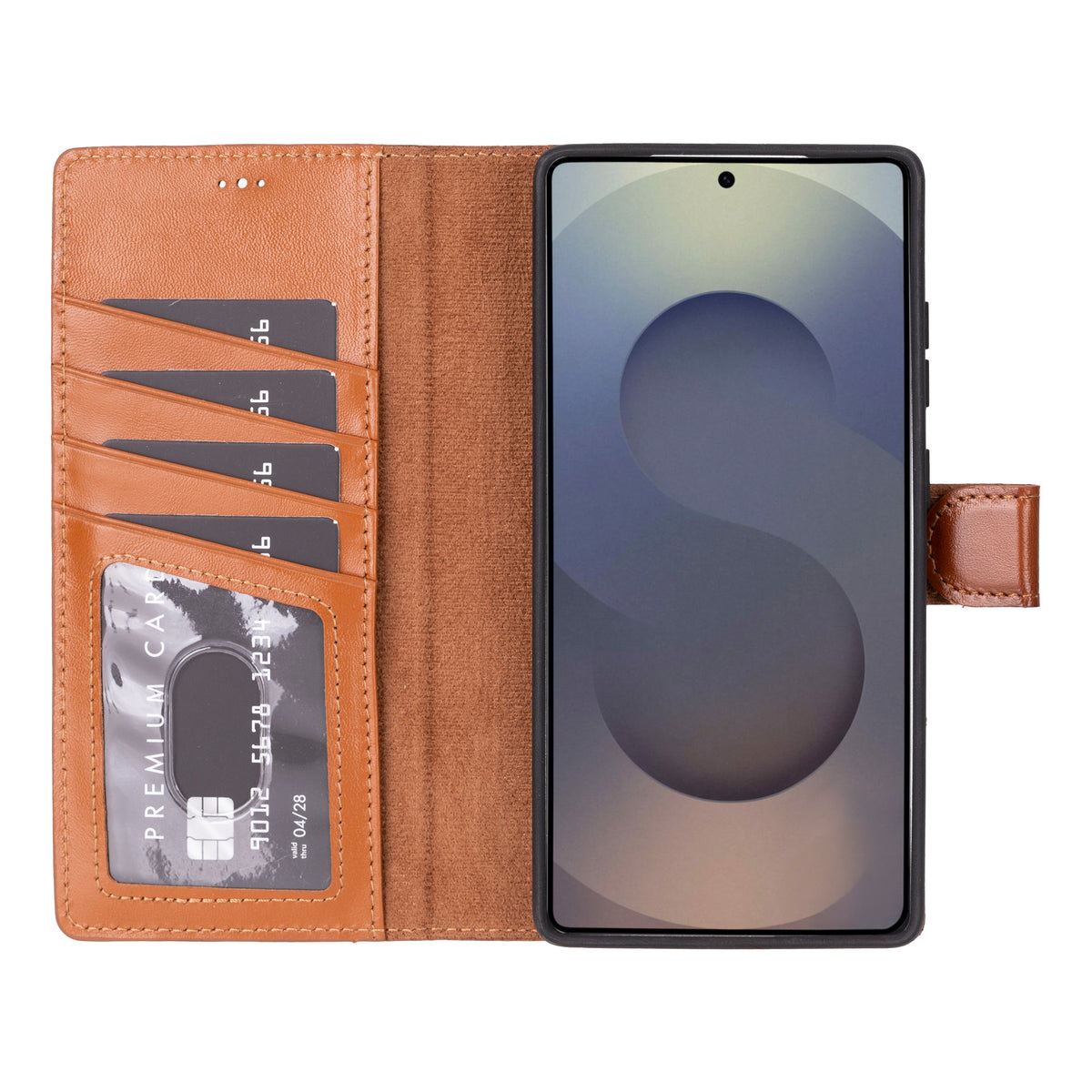 Samsung Galaxy S25 Ultra Leather Wallet Case