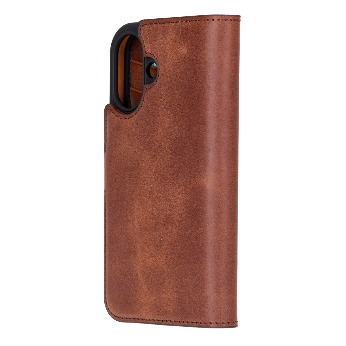 iPhone 16 Leather Wallet Case