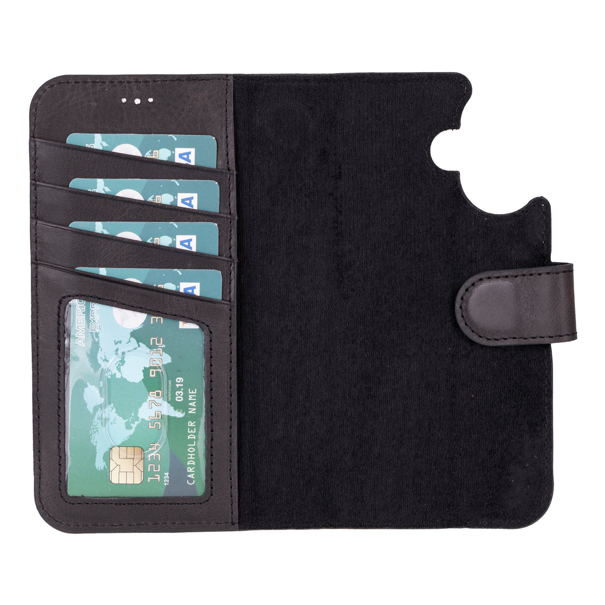iPhone 16 Leather Wallet Case
