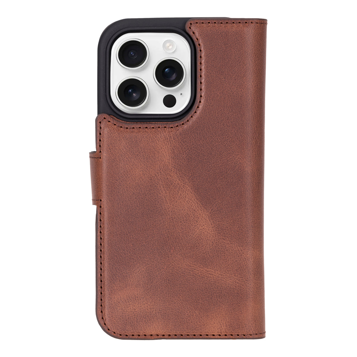 iPhone 16 Pro Leather Wallet Case
