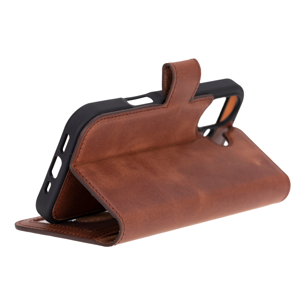 iPhone 16 Leather Wallet Case