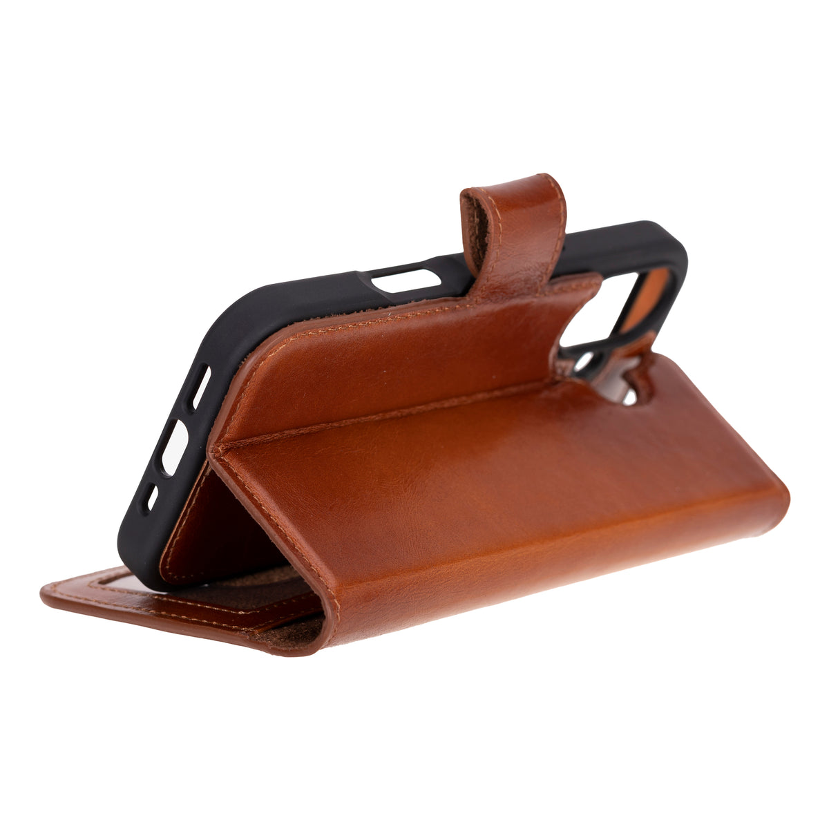 iPhone 16 Leather Wallet Case