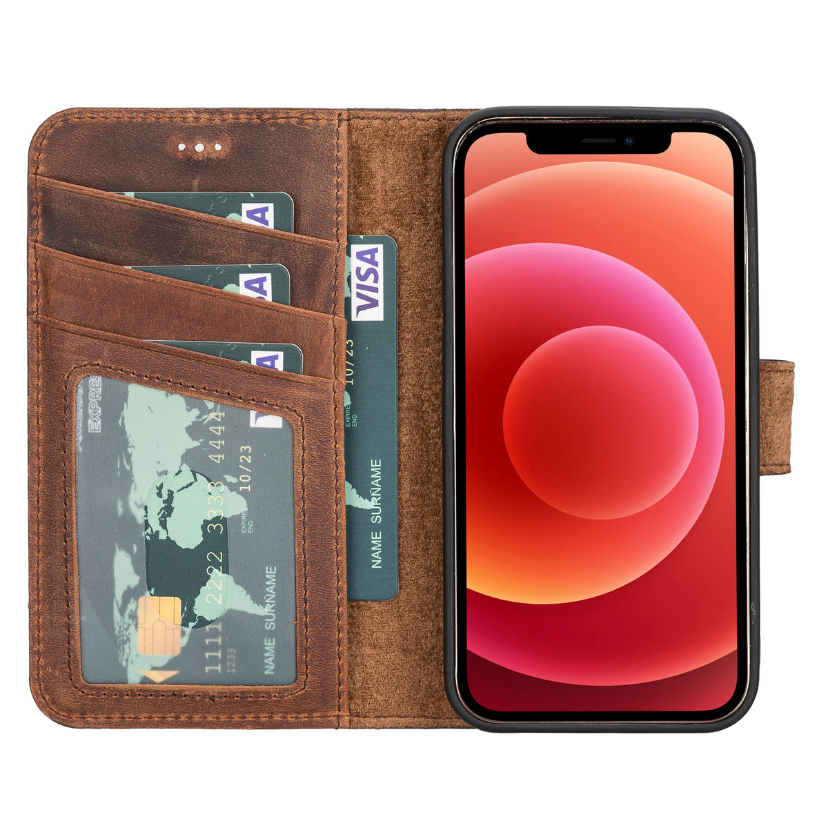iPhone 11 Leather Wallet Case