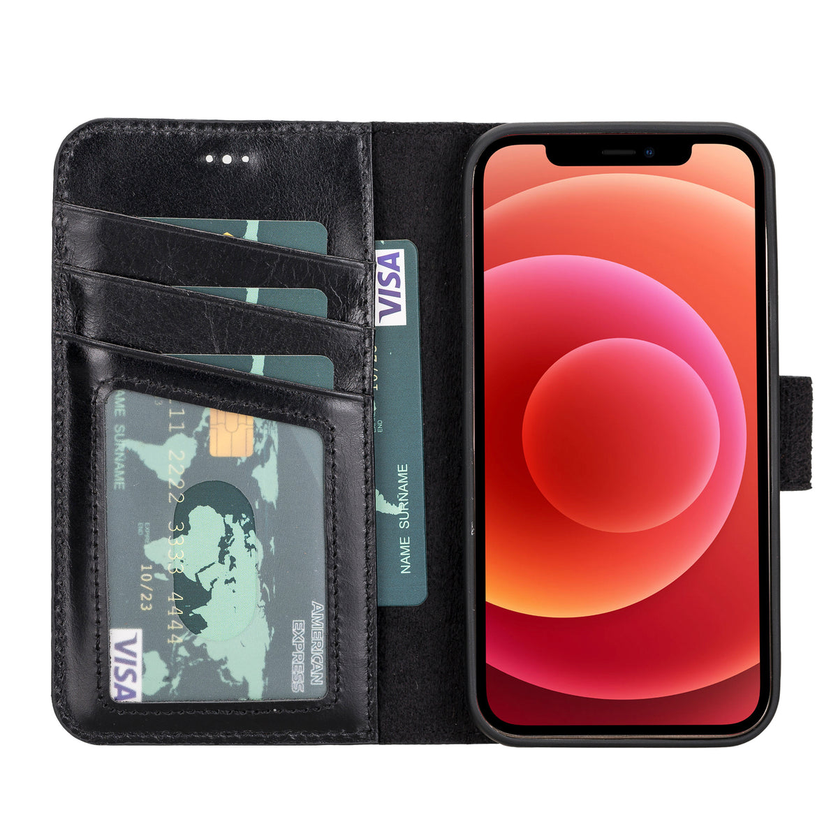 iPhone 11 Leather Wallet Case