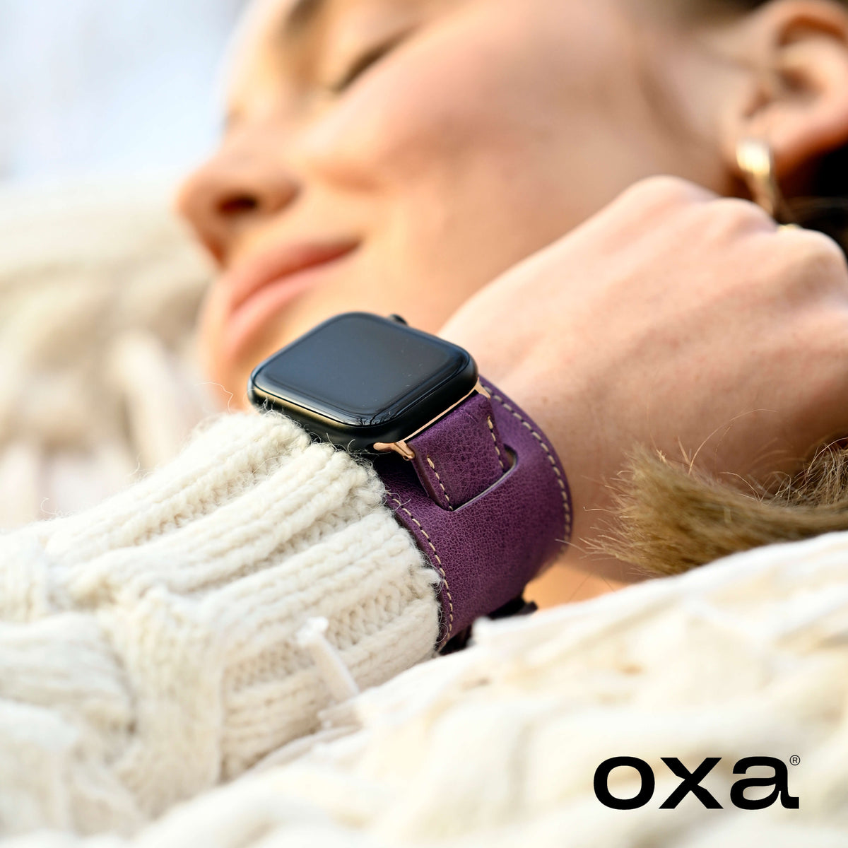 Fitbit Versa Leather Watch Band - The Cuff