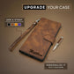 iPhone 15 Pro Leather Wallet Case
