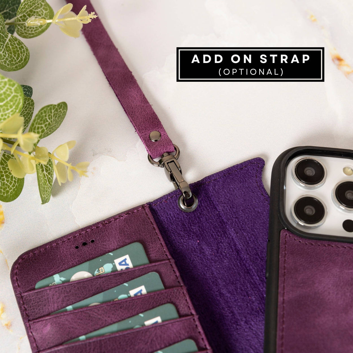 iPhone X / Xs Leather Wallet Case