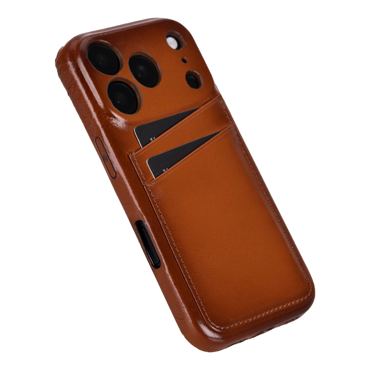 iPhone 18 Pro Max Leather Case with Card Holder