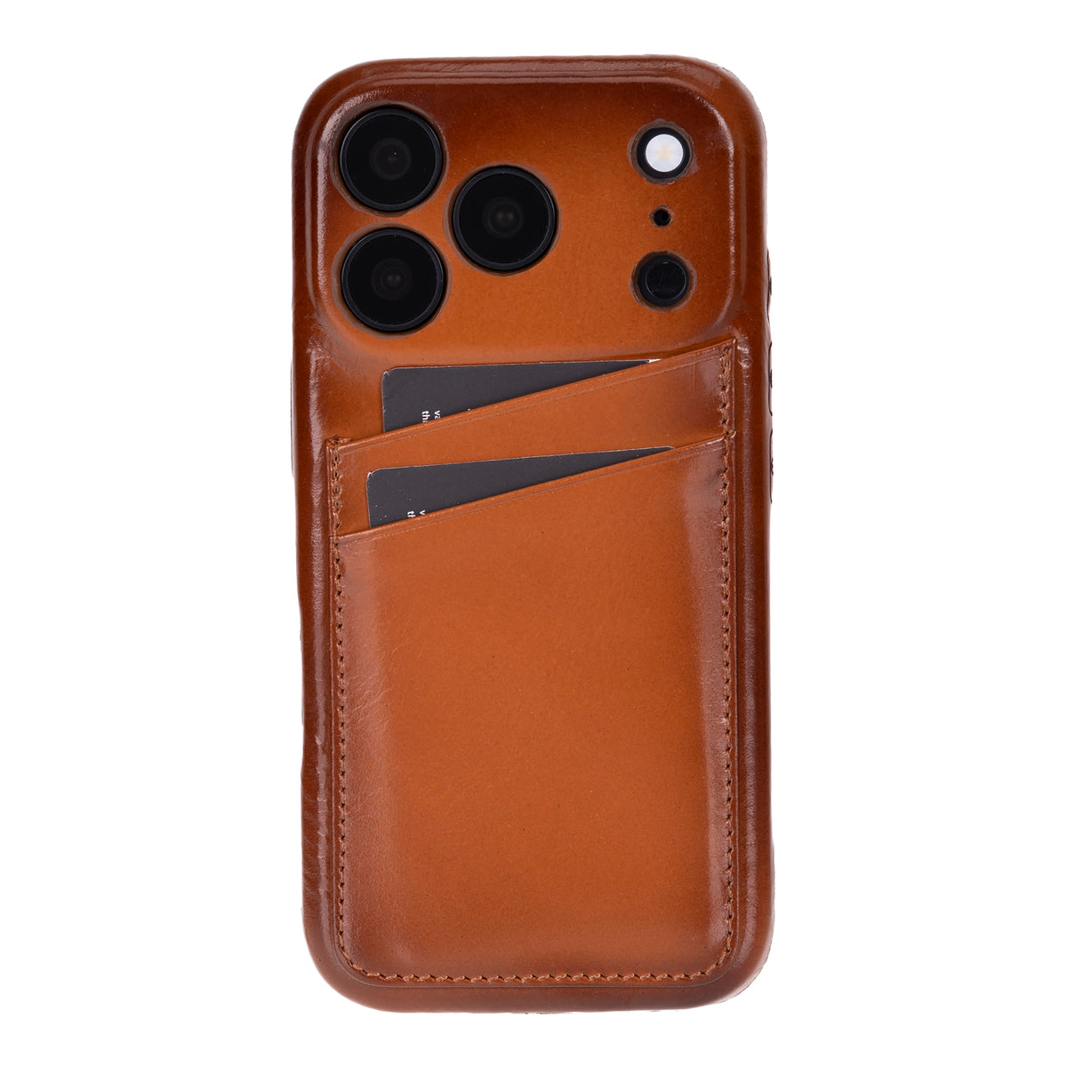 iPhone 18 Pro Max Leather Case with Card Holder