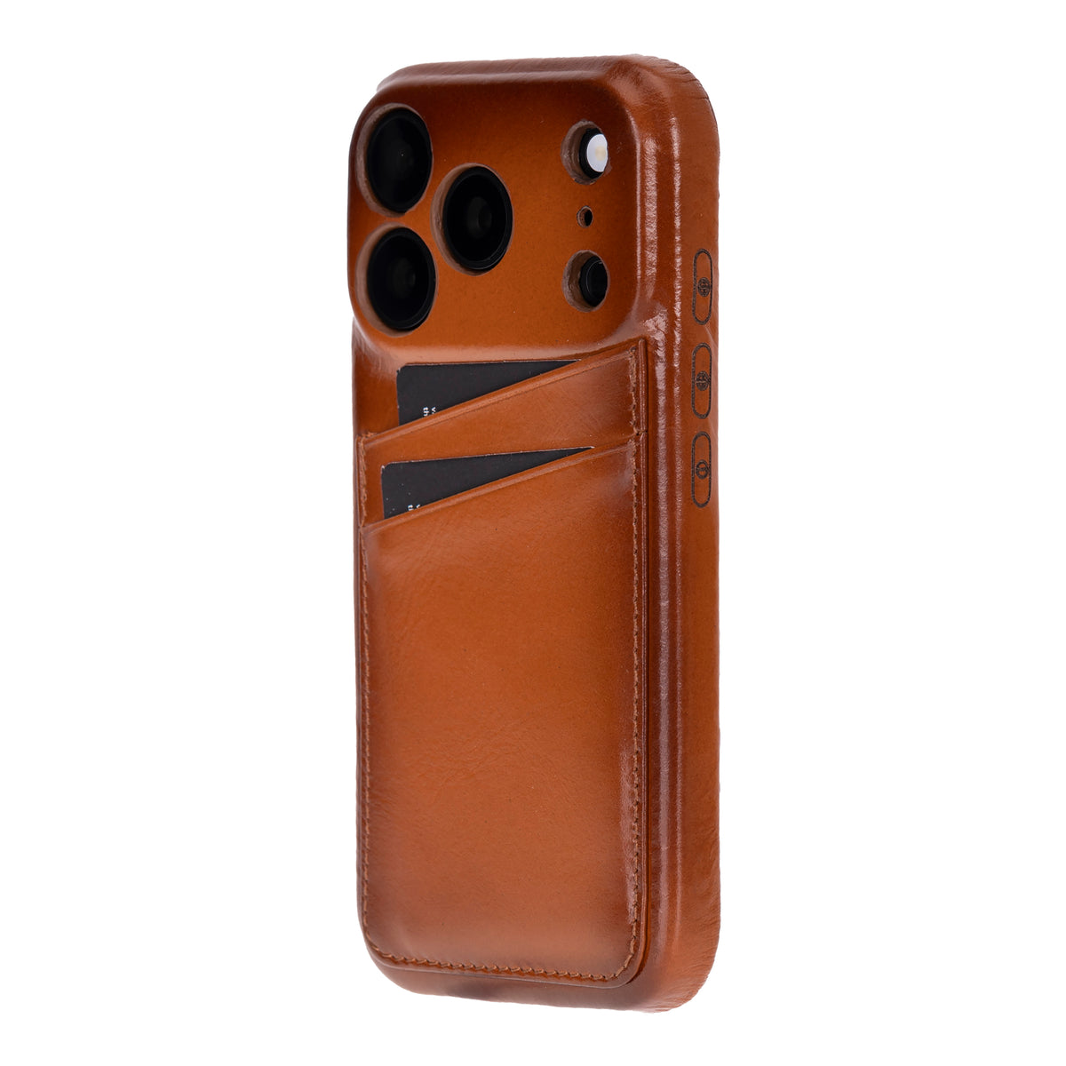iPhone 18 Pro Max Leather Case with Card Holder