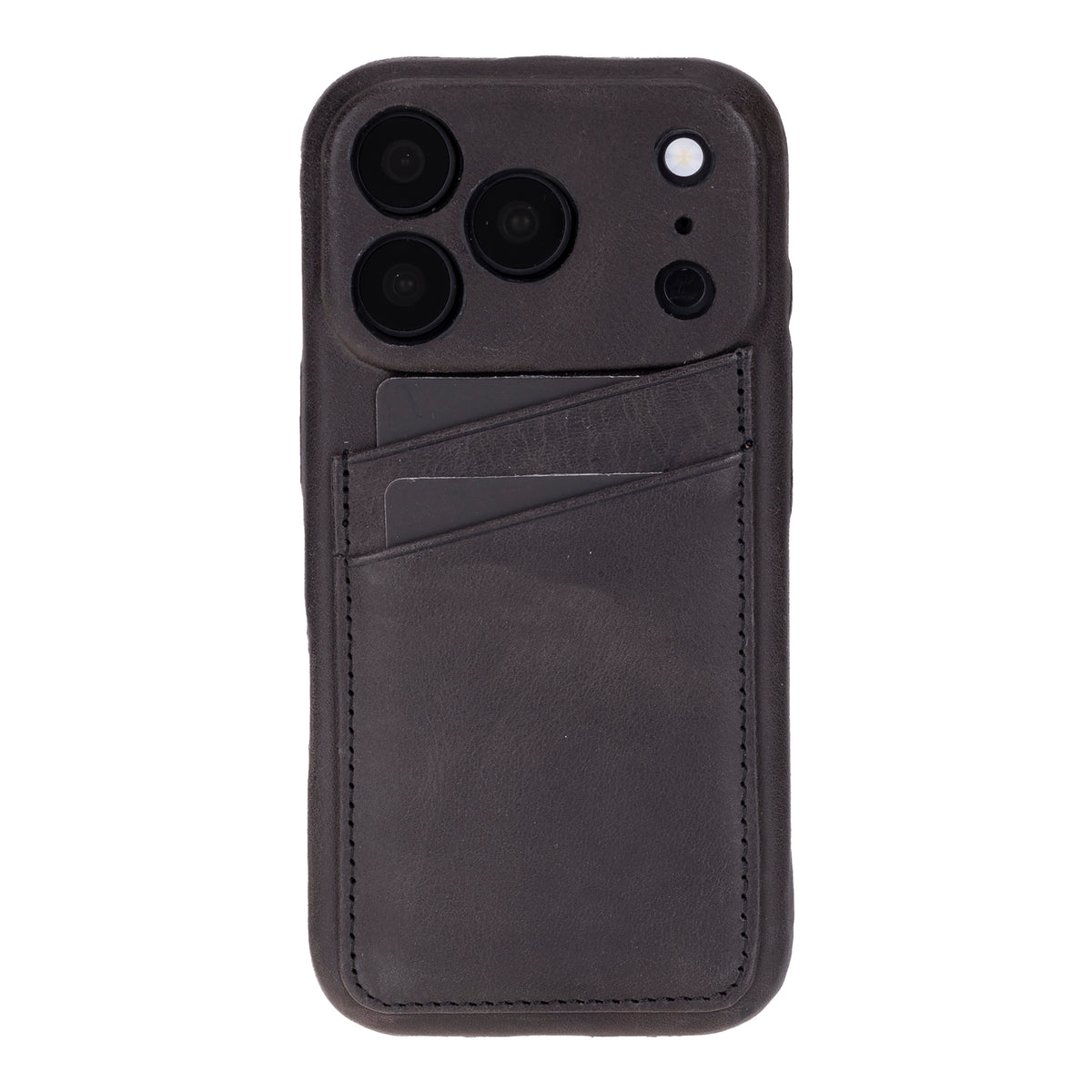 iPhone 18 Pro Max Leather Case with Card Holder