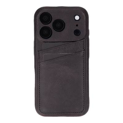 iPhone 18 Pro Max Leather Case with Card Holder