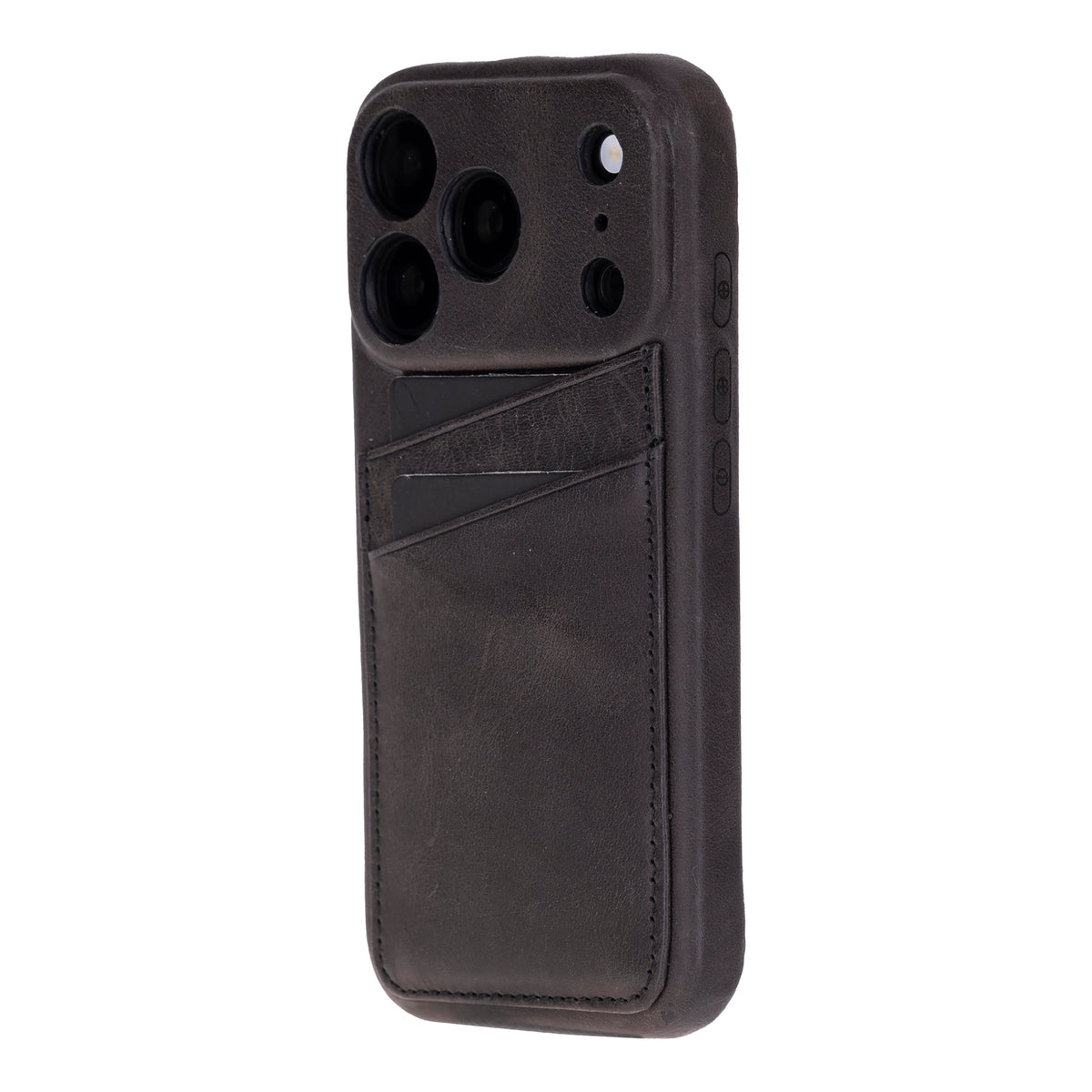 iPhone 18 Pro Max Leather Case with Card Holder
