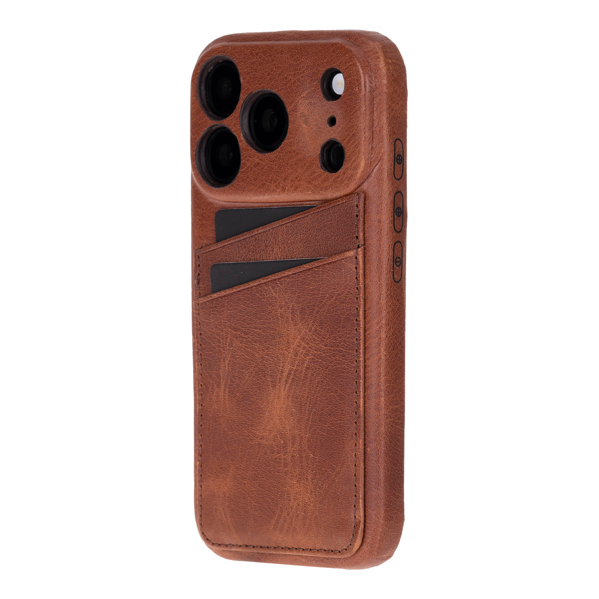 iPhone 18 Pro Max Leather Case with Card Holder