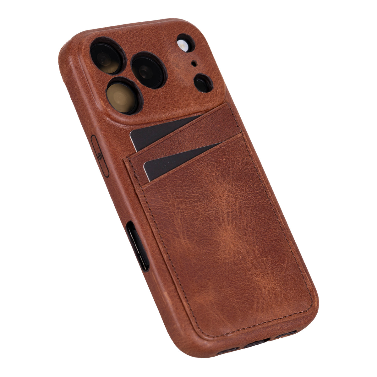 iPhone 18 Pro Max Leather Case with Card Holder