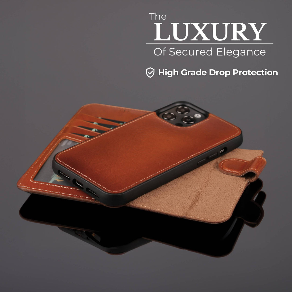 iPhone 11 Leather Wallet Case