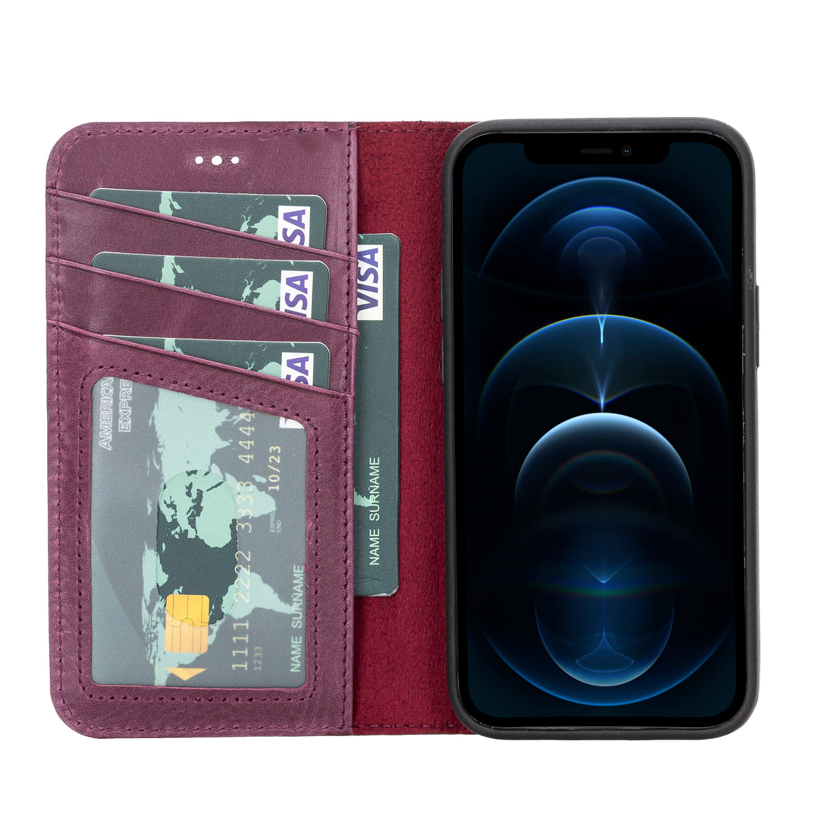iPhone 11 Leather Wallet Case