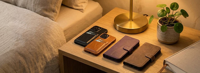 Apple Leather Case iPhone SE